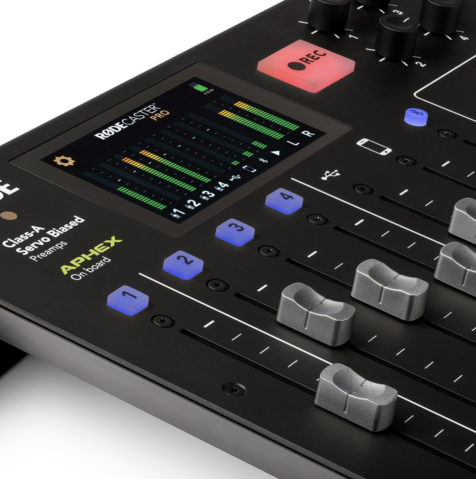 rodecaster pro platine studio de podcast audio et vidéo