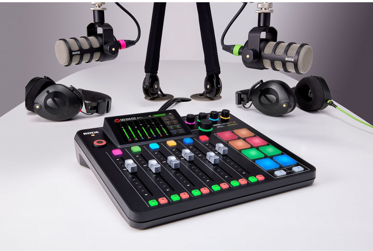 rodecaster pro platine studio de podcast audio et vidéo